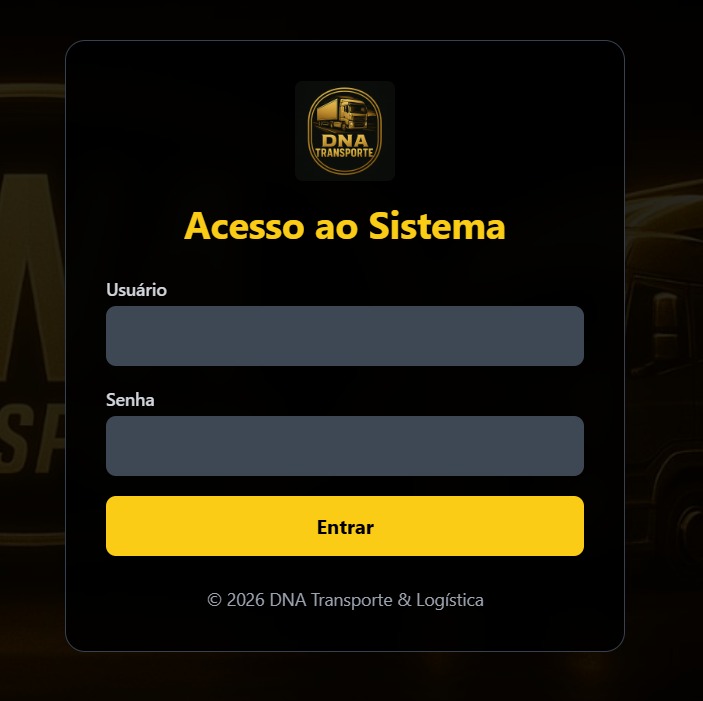 Painel de análises do sistema DNATransportes